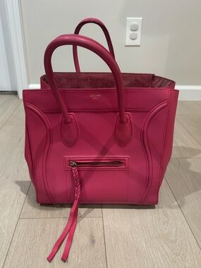 Celine luggage shopper tote